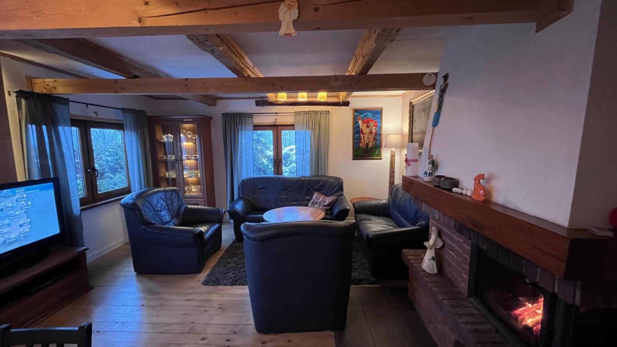 Dom Grabowa Z Sauna I Podgrzewanym Basenem Gilowice  Dış mekan fotoğraf