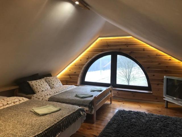 Dom Grabowa Z Sauna I Podgrzewanym Basenem Gilowice  Dış mekan fotoğraf