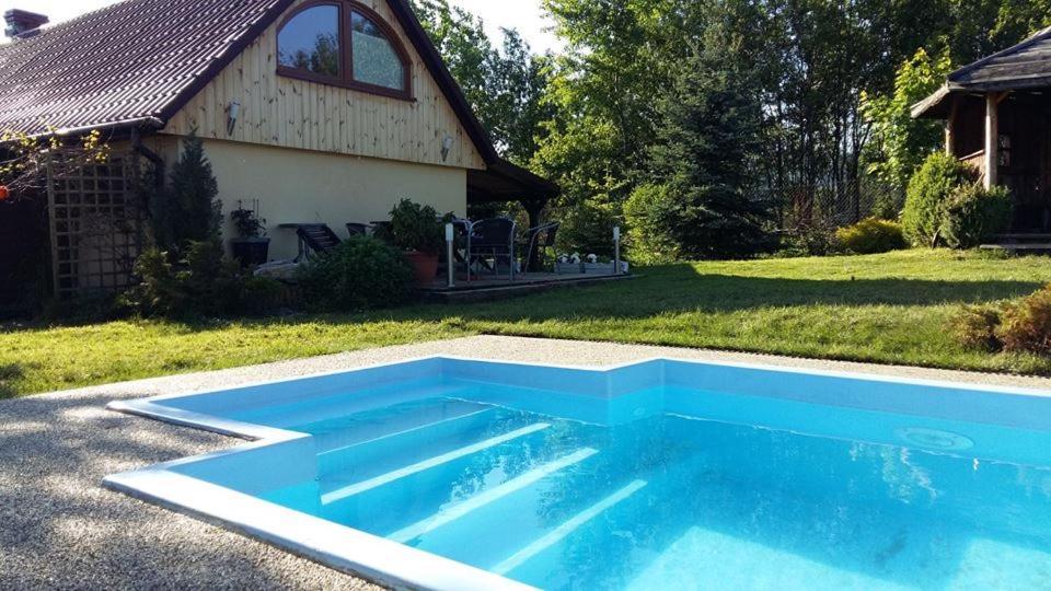 Dom Grabowa Z Sauna I Podgrzewanym Basenem Gilowice  Dış mekan fotoğraf
