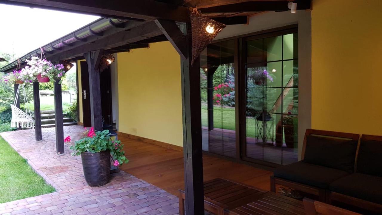 Dom Grabowa Z Sauna I Podgrzewanym Basenem Gilowice  Dış mekan fotoğraf